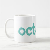 Oktopus Kaffeetasse (Links)