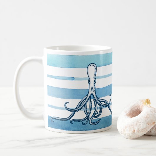 Oktopus Kaffeetasse (Mit Donut)