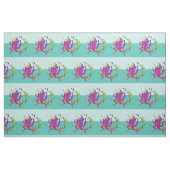 Oktopus Kajak SEAKAYAK Stoff (Fat Quarter (45,7 x 55,9 cm))