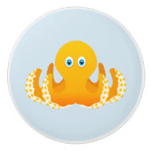 Oktopus Keramikknauf (Vorderseite)