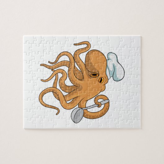 Oktopus Koch Puzzle (Horizontal)