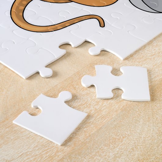 Oktopus Koch Puzzle (Seite)