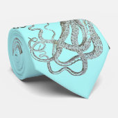 Oktopus Krawatte (Gerollt)