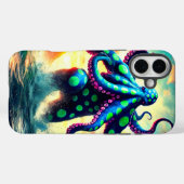 Oktopus-Kreatur-Handy-Fall Case-Mate iPhone Hülle (Rückseite (Horizontal))