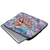 Oktopus Laptopschutzhülle (Vorne Knopf)