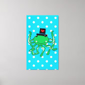 Oktopus Leinwanddruck (Vorderseite)