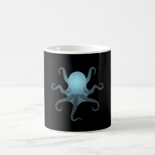 Oktopus leuchten im Leben der Tiefsee Kaffeetasse