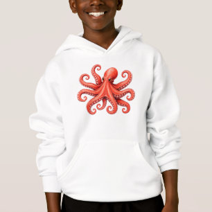 Oktopus Meer Leben Ozean Tier Design Hoodie