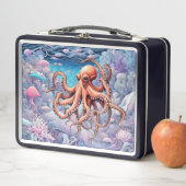 Oktopus Metall Brotdose (Beispiel)