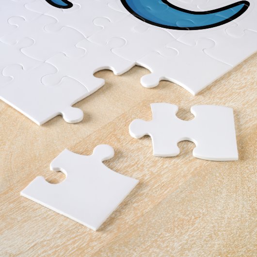 Oktopus mit Buch Puzzle (Seite)