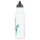 Oktopus mit Flasche Milch Edelstahlflasche (Rechts)