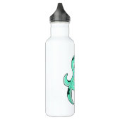 Oktopus mit Flasche Milch Edelstahlflasche (Links)