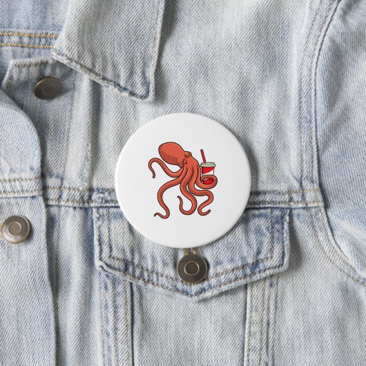 Oktopus mit Getränk Button (Beispiel)