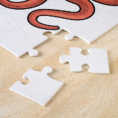 Oktopus mit Getränk Puzzle (Seite)