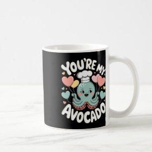 Oktopus mit Herzbylonen Sie sind mein Avocado Vale Kaffeetasse