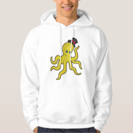 Oktopus mit Hut Hoodie