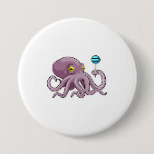 Oktopus mit Lollipop Button (Vorderseite)