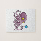 Oktopus mit Lollipop Puzzle (Horizontal)