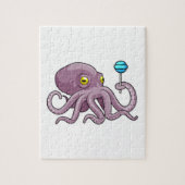 Oktopus mit Lollipop Puzzle (Vertikal)