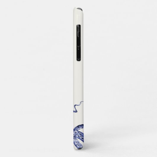 Oktopus mit Nautikhut Case-Mate iPhone Hülle (Hinten/Links)