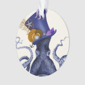 Oktopus mit Nautikhut Ornament (Vorderseite)