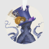 Oktopus mit Nautikhut Ornament (Vorderseite)