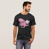 Oktopus-Nerd T-Shirt (Vorne ganz)
