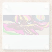 Oktopus niedlich glasuntersetzer (Rückseite)