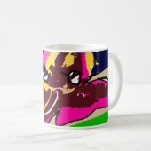 Oktopus niedlich kaffeetasse (VorderseiteRechts)