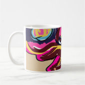 Oktopus niedlich kaffeetasse (Links)