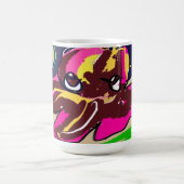 Oktopus niedlich kaffeetasse (Mittel)