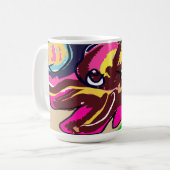 Oktopus niedlich kaffeetasse (Vorderseite Links)