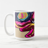 Oktopus niedlich kaffeetasse (Links)