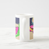 Oktopus niedlich porzellantasse (Rückseite)