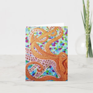 Oktopus-Notecard Karte