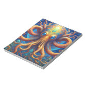 Oktopus Notizblock (Rotiert)