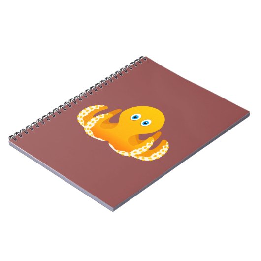 Oktopus Notizblock (Linke Seite)