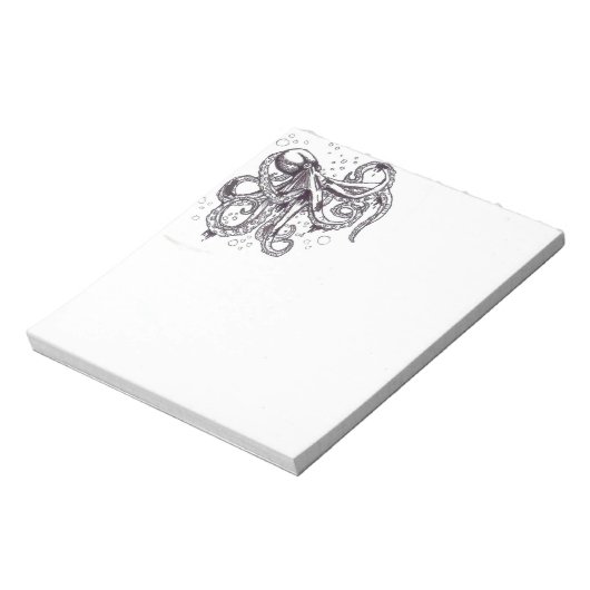 Oktopus-Notizblock Notizblock (Rotiert)