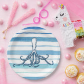 Oktopus Pappteller (Party)