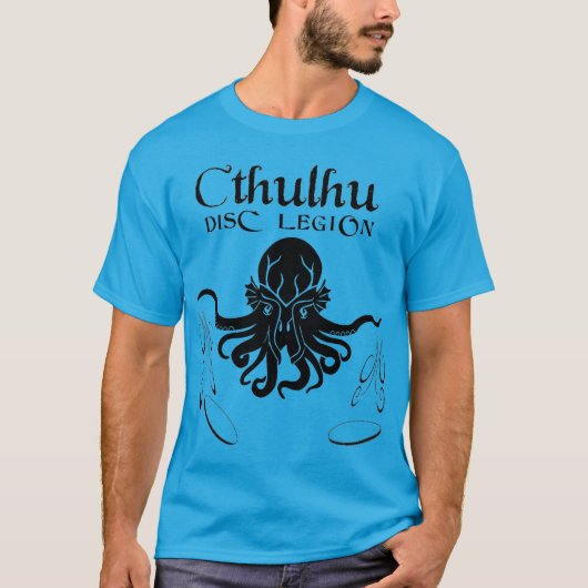 Oktopus-Plattenspieler in Shirt (Vorderseite)