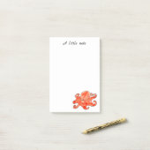 Oktopus Post-it Klebezettel (Auf Schreibtisch)