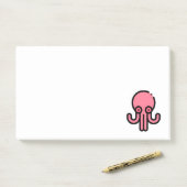 Oktopus Post-it Klebezettel (Auf Schreibtisch)