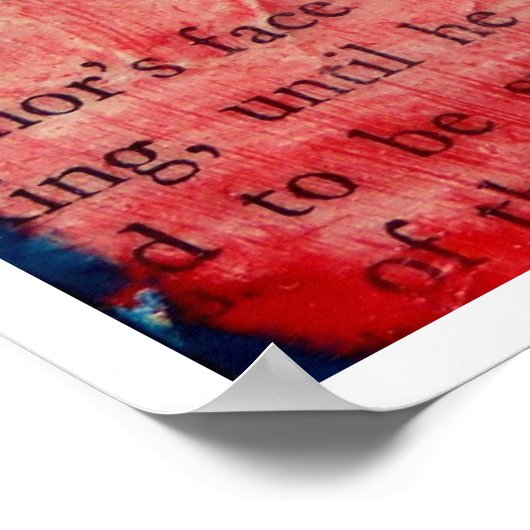 Oktopus Poster (Ecke)