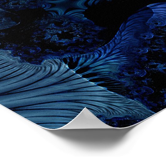 Oktopus Poster (Ecke)