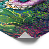 Oktopus Poster (Ecke)