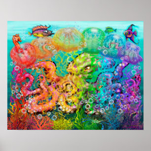 Oktopus Poster