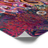 Oktopus Poster (Ecke)