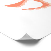 Oktopus Poster (Ecke)