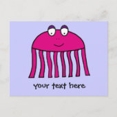 Oktopus Postkarte (Vorderseite)