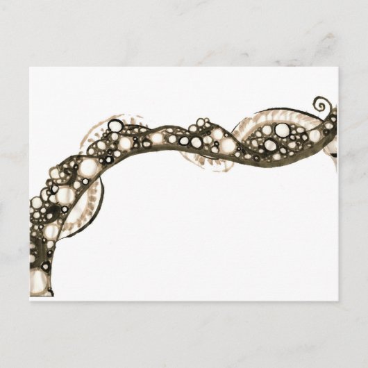 Oktopus Postkarte (Vorderseite)